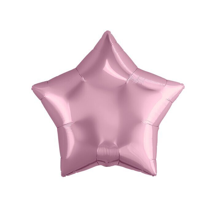 Набор шаров (9''/23 см) Мини-звезда, Розовый, 5 шт. в уп. , 750025