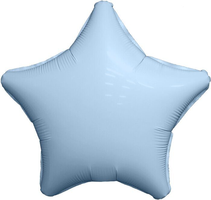Шар (19''/48 см) Звезда, Синие сумерки, 1 шт. , 757406
